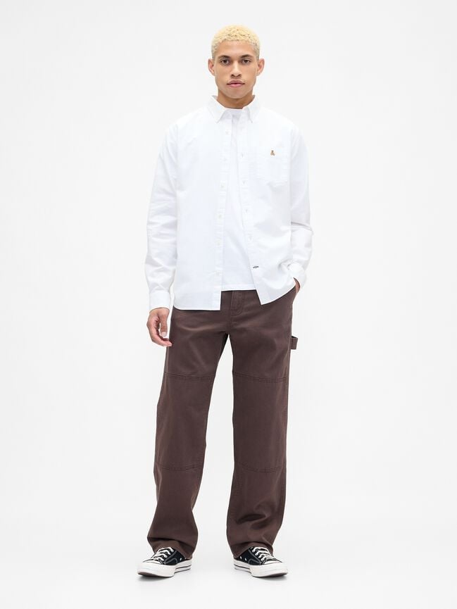 Oxford Shirt in Standard Fit gap oxford shirt in standard fit
