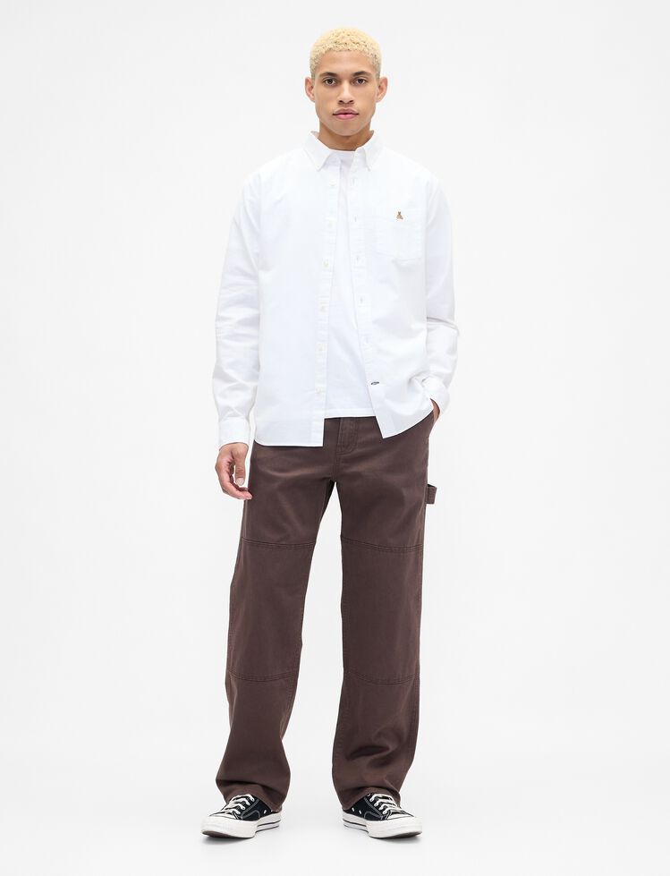 Oxford Shirt in Standard Fit gap oxford shirt in standard fit