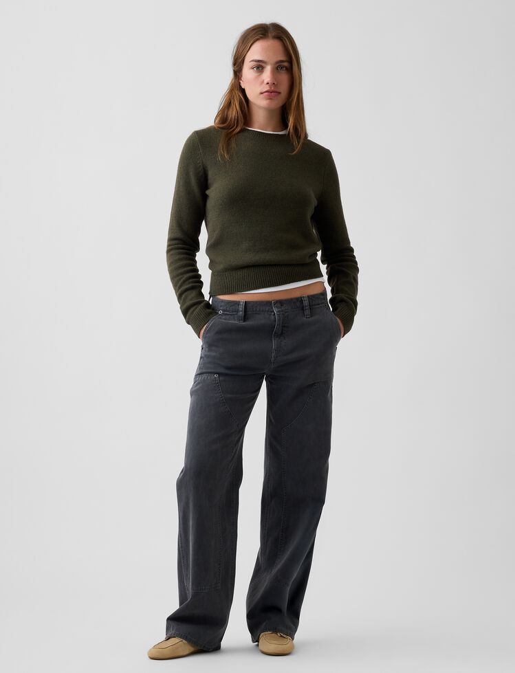 CashSoft Crewneck Sweater gap cashsoft crewneck sweater