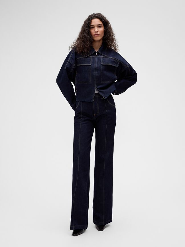 GapStudio High Rise Pintuck Jeans gapstudio high rise pintuck jeans