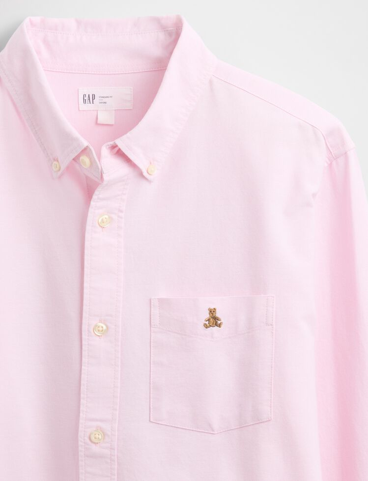Oxford Shirt in Standard Fit gap oxford shirt in standard fit