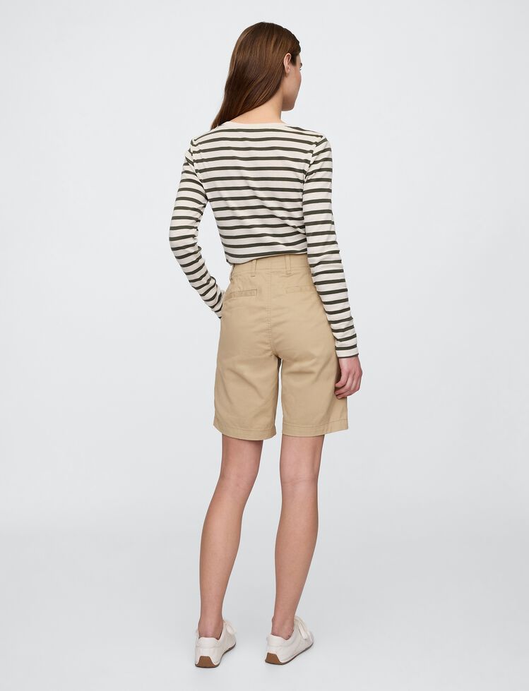 9" Downtown Bermuda Shorts gap 9 downtown bermuda shorts
