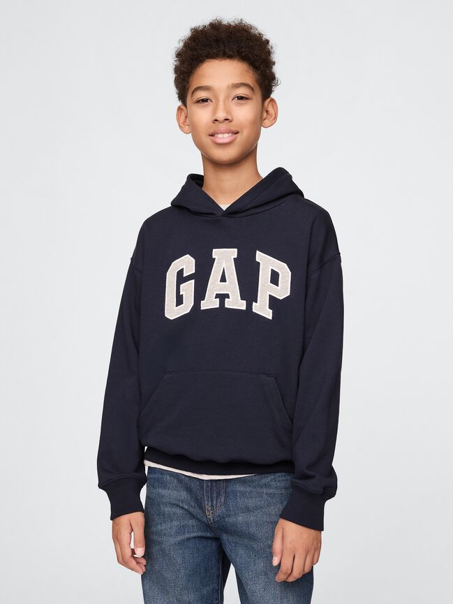 Kids Relaxed Gap Logo Hoodie kids relaxed gap logo hoodie