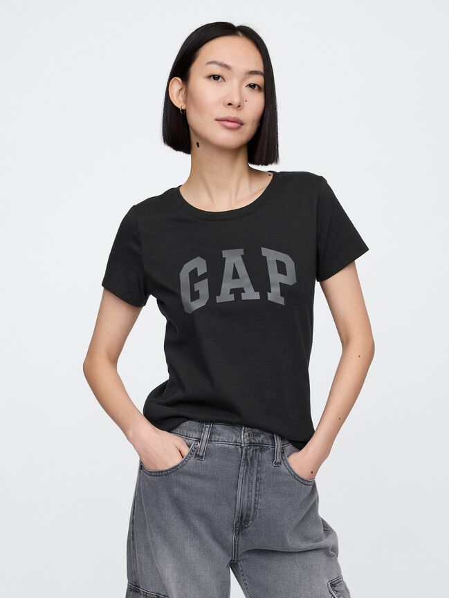 تي شيرت بشعار Gap (عبوة من قطعتين) تي شيرت بشعار gap عبوة من قطعتين
