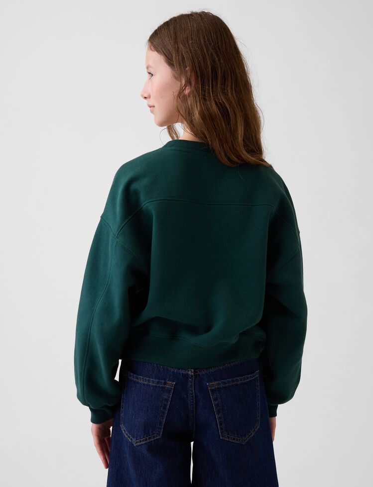 Kids VintageSoft Wedge Sweatshirt gap kids vintagesoft wedge sweatshirt
