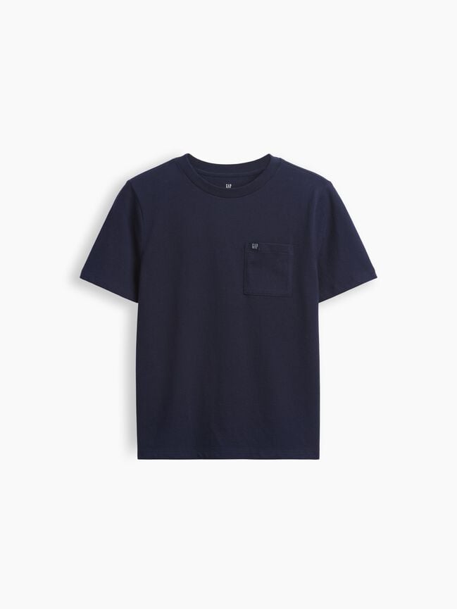 Kids Logo Pocket T-Shirt gap kids logo pocket t shirt