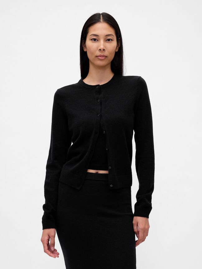CashSoft Crop Cardigan gap cashsoft crop cardigan