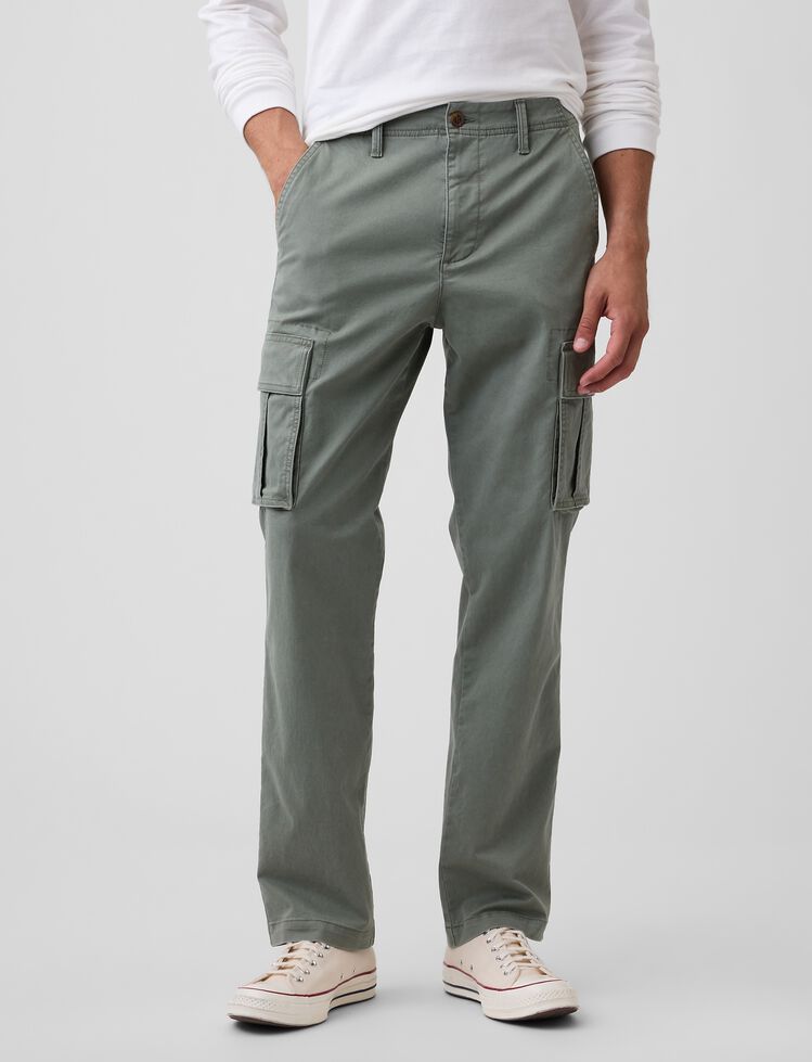 Essential Straight Cargo Pants gap essential straight cargo pants