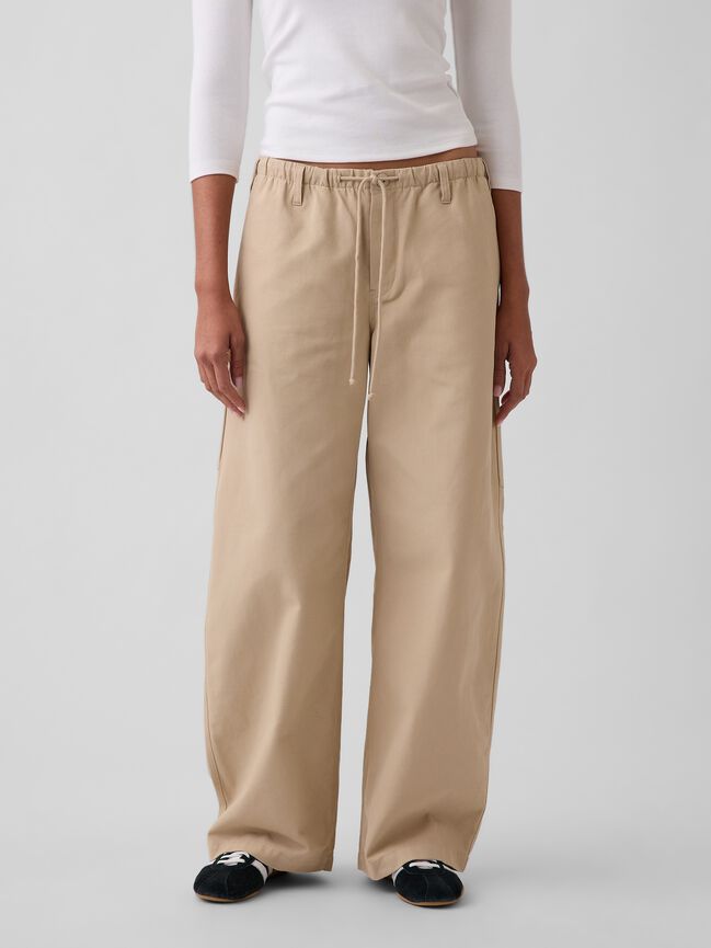 Canvas Easy Baggy Barrel Cargo Pants gap canvas easy baggy barrel cargo pants