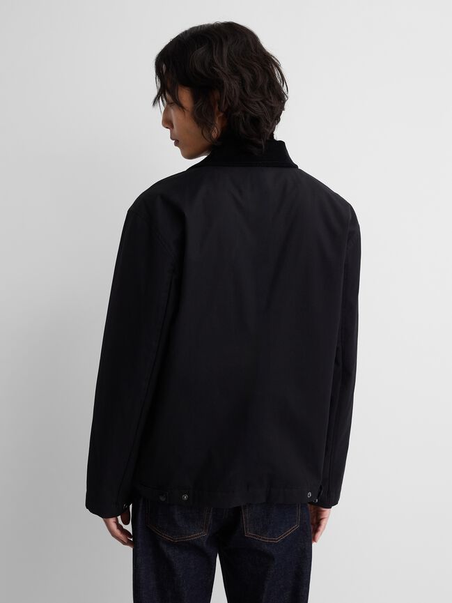 Gap × A.P.C. Coated Canvas Coaches Jacket gap a p c coated canvas coaches jacket