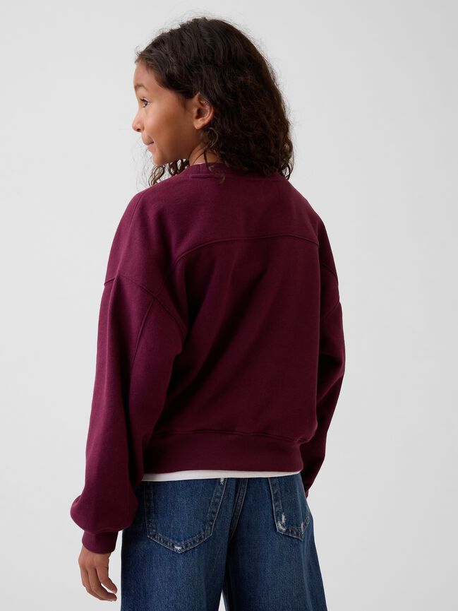 Kids VintageSoft Wedge Sweatshirt gap kids vintagesoft wedge sweatshirt