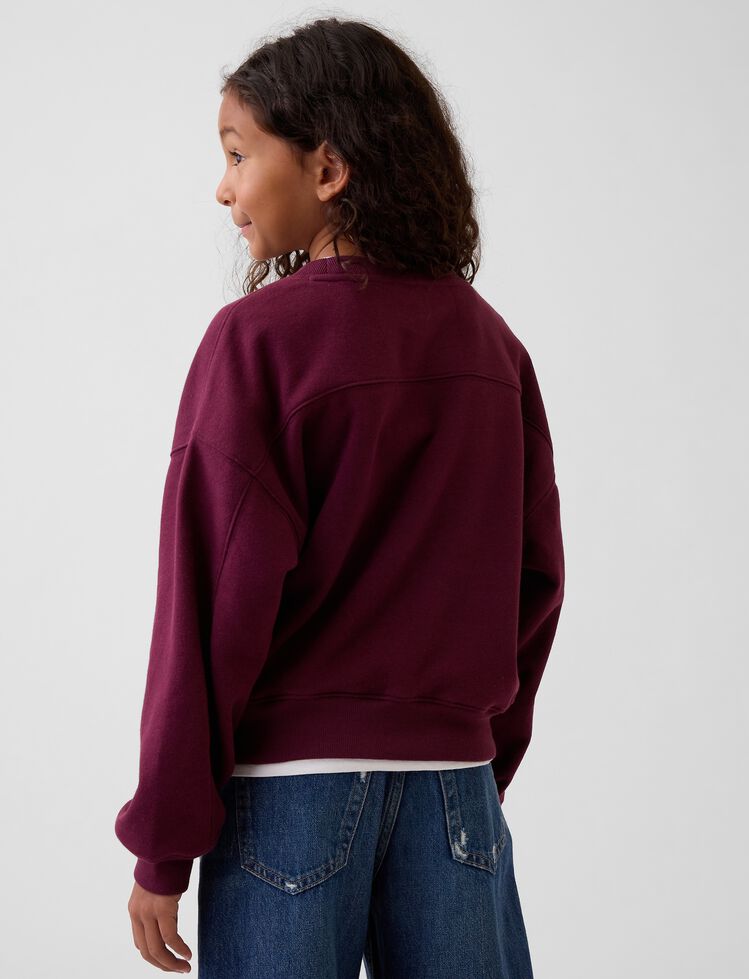 Kids VintageSoft Wedge Sweatshirt gap kids vintagesoft wedge sweatshirt