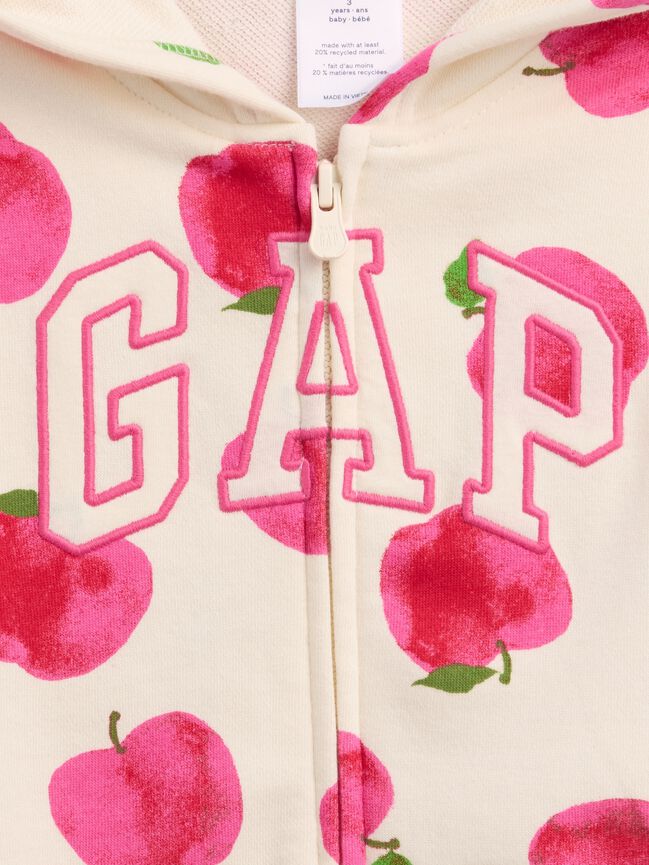 هودي babyGap مريح بسحاب وشعار هودي babygap مريح بسحاب وشعار