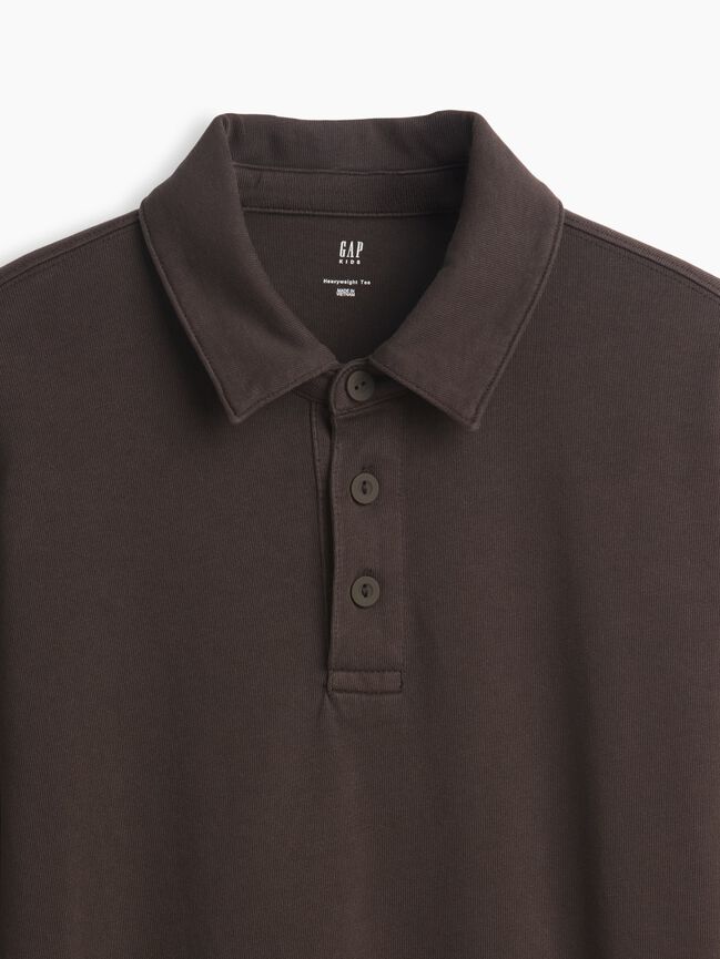 بلوزة بولو كم طويل gap بلوزة بولو كم طويل