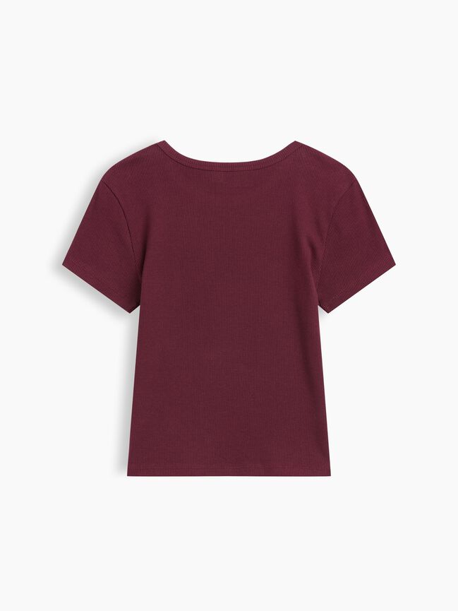 Kids Ribbed T-Shirt gap kids ribbed t shirt