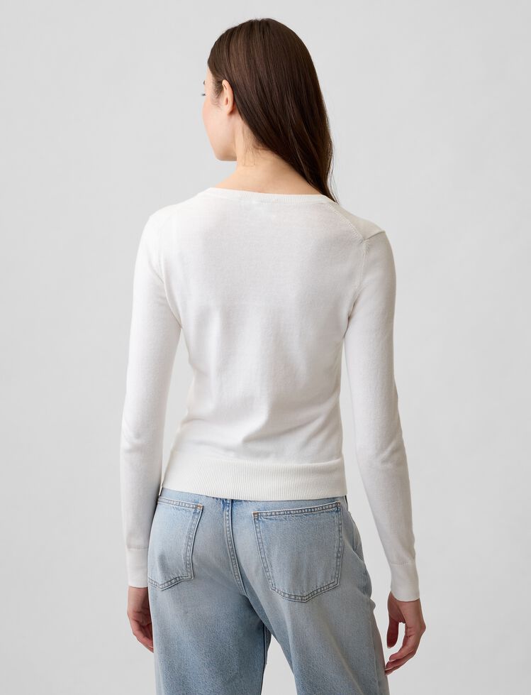 كارديجان برقبة دائرية gap كارديجان برقبة دائرية
