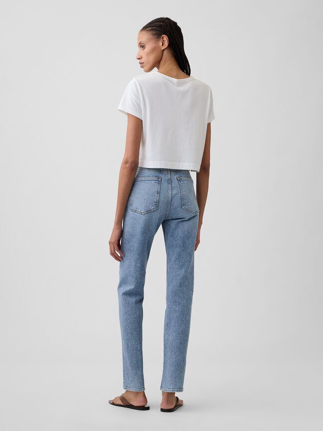High Rise '90s Straight Jeans gap high rise 90s straight jeans