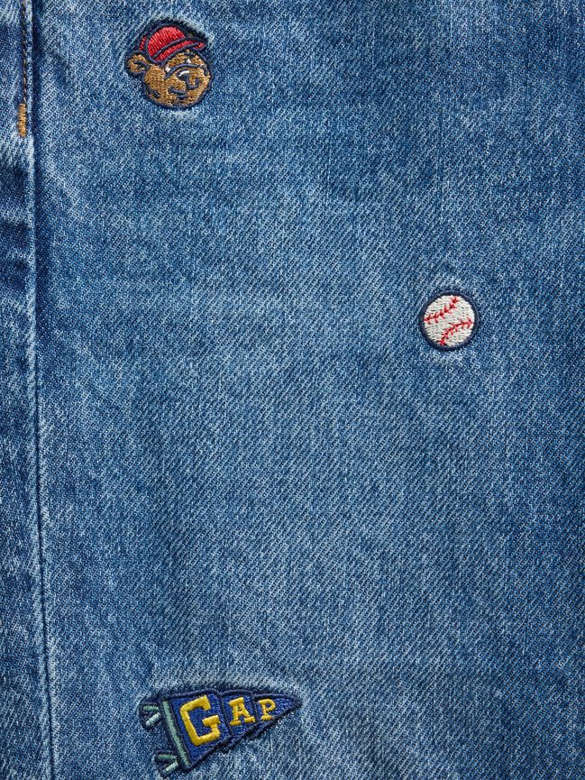 Baby & Toddler Embroidered Pull-On Baggy Jeans gap baby toddler embroidered pull on baggy jeans