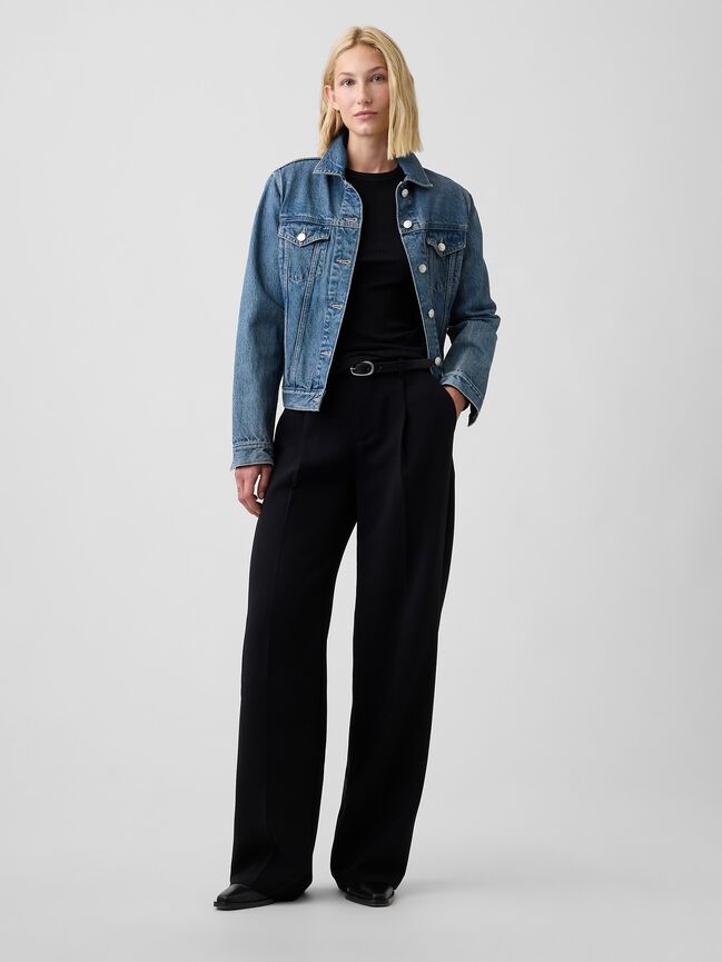 Essential Ribbed Pointelle T-Shirt gap essential ribbed pointelle t shirt