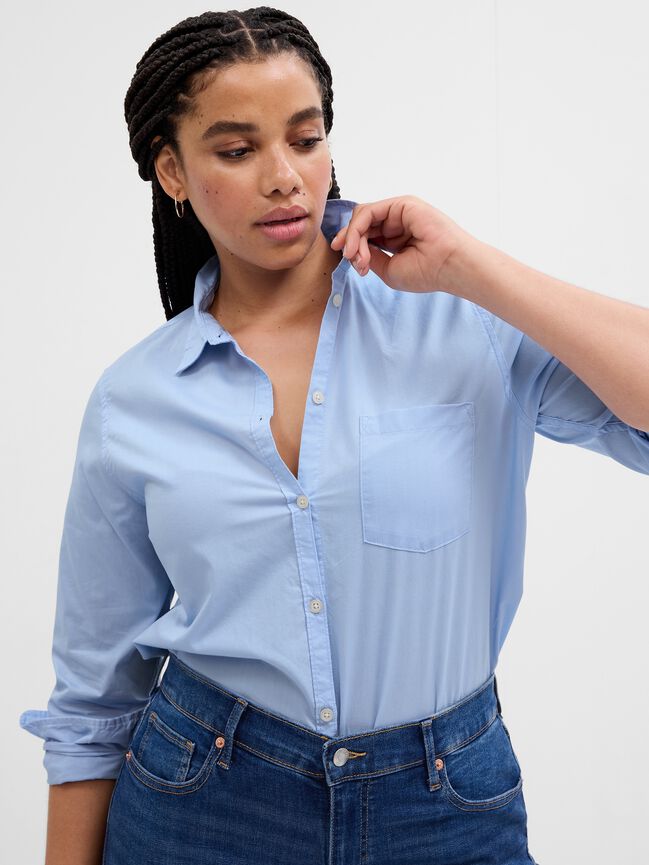 Classic Cotton Shirt gap classic cotton shirt