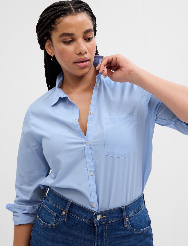 Classic Cotton Shirt gap classic cotton shirt