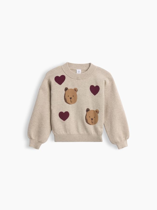 Baby & Toddler Crew Sweater gap baby toddler crew sweater