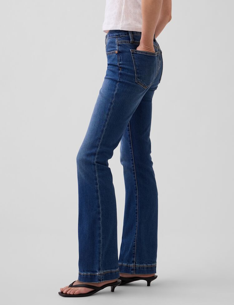Low Rise Long & Lean Jeans gap low rise long lean jeans