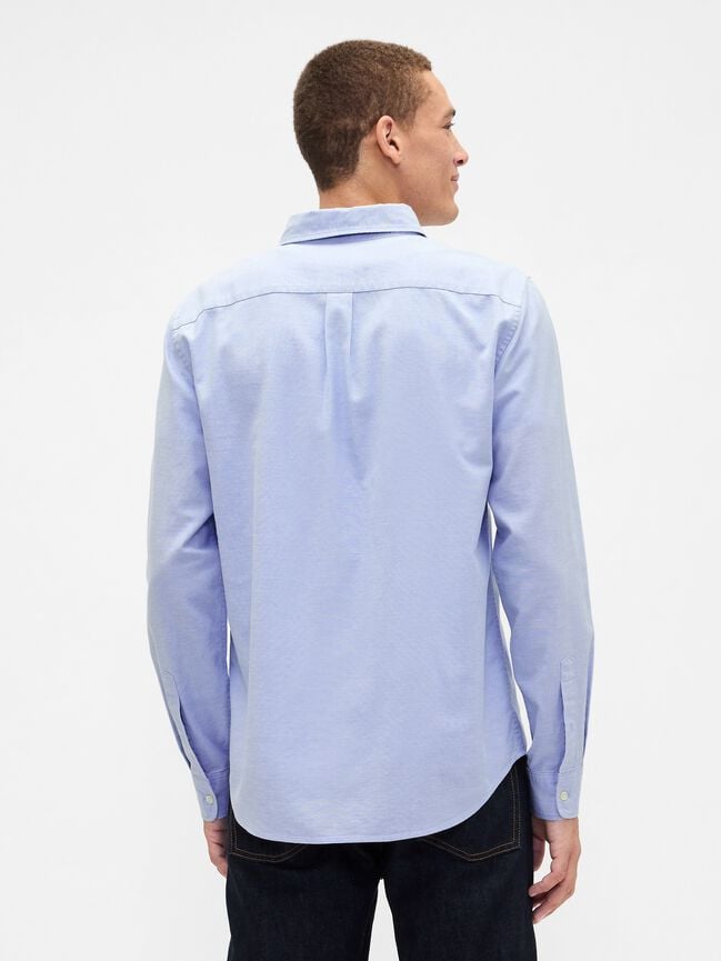 Oxford Shirt in Standard Fit gap oxford shirt in standard fit