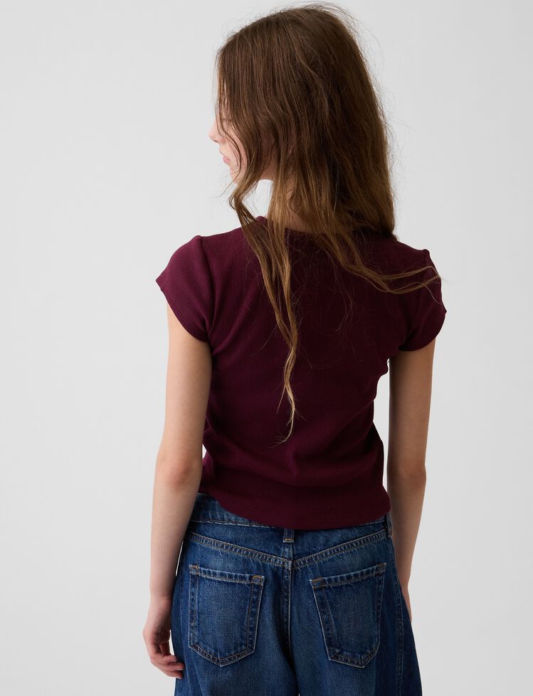 Kids Rib T-Shirt gap kids rib t shirt
