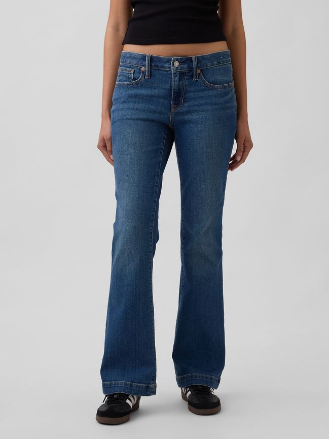 Low Rise Long & Lean Jeans gap low rise long lean jeans