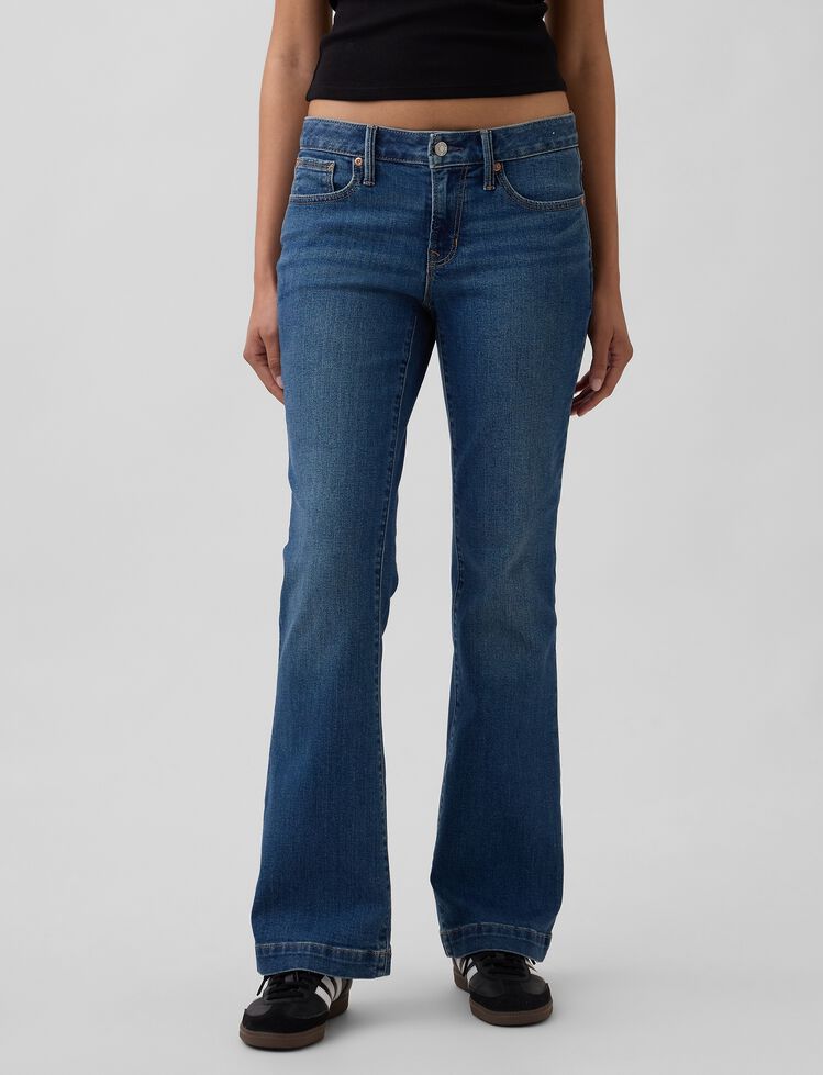 Low Rise Long & Lean Jeans gap low rise long lean jeans