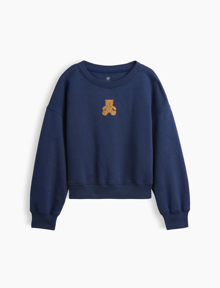 Kids VintageSoft Wedge Sweatshirt gap kids vintagesoft wedge sweatshirt