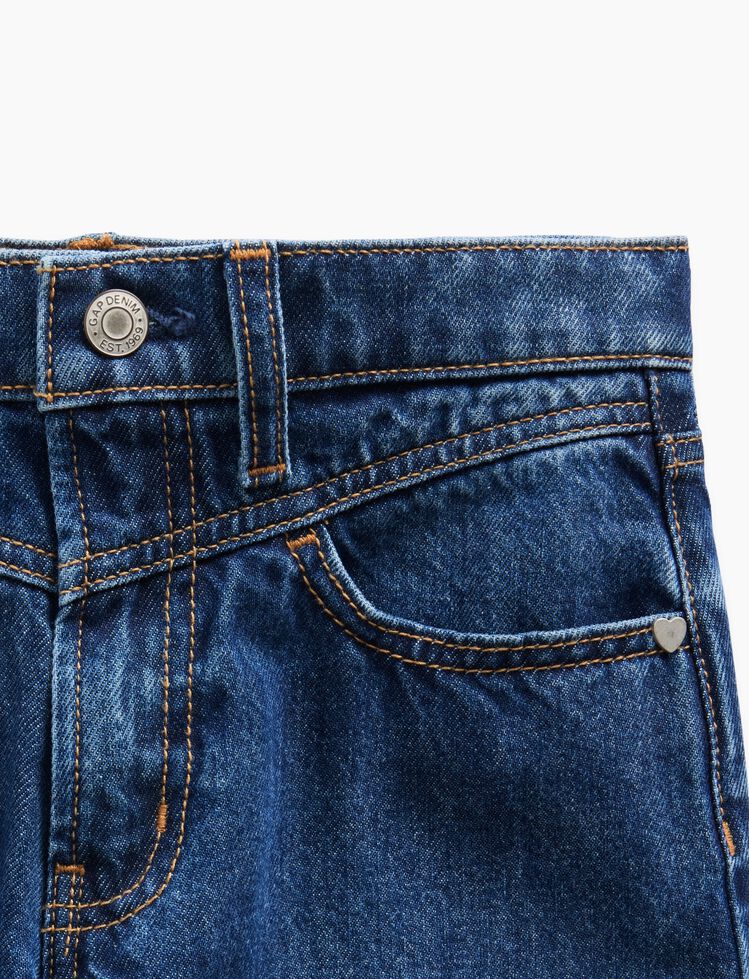 Kids Low Rise Front Yoke Baggy Jeans gap kids low rise front yoke baggy jeans