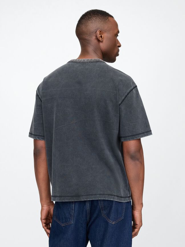 Adult Heavyweight Crop T-Shirt gap adult heavyweight crop t shirt
