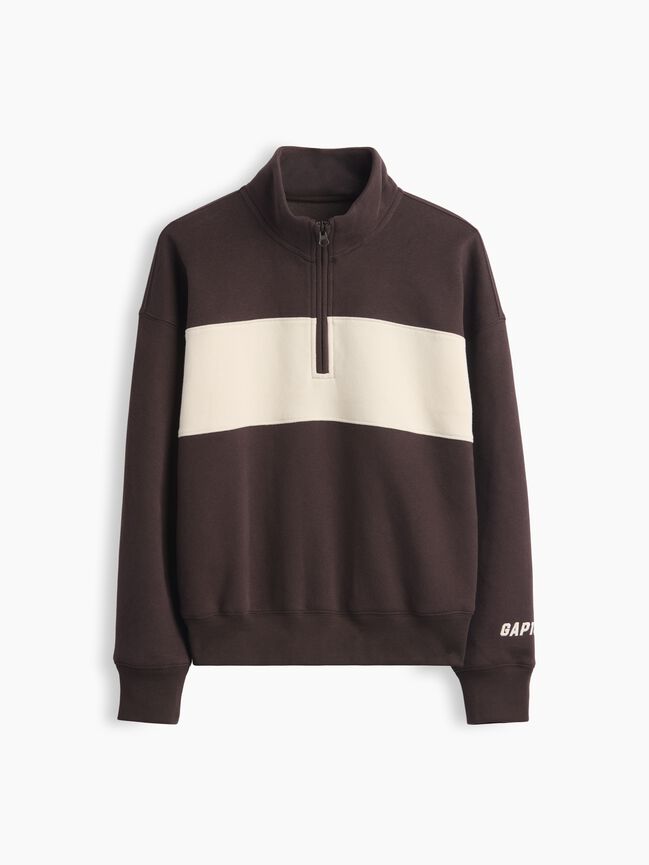 Kids VintageSoft Quarter-Zip Pullover gap kids vintagesoft quarter zip pullover