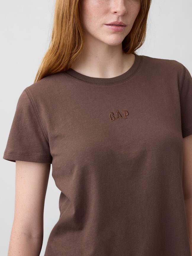 100% Cotton Authentic Shrunken Logo T-Shirt gap 100 cotton authentic shrunken logo t shirt