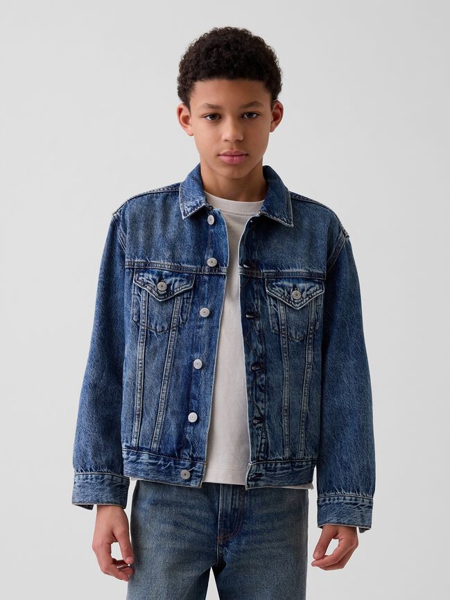 Kids Icon Denim Jacket gap kids icon denim jacket