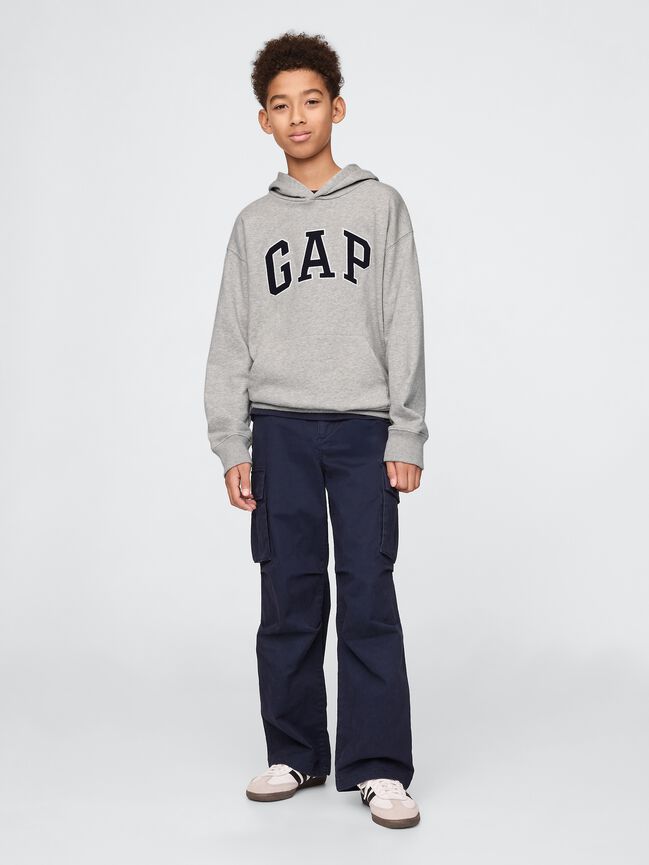 Kids Relaxed Gap Logo Hoodie kids relaxed gap logo hoodie