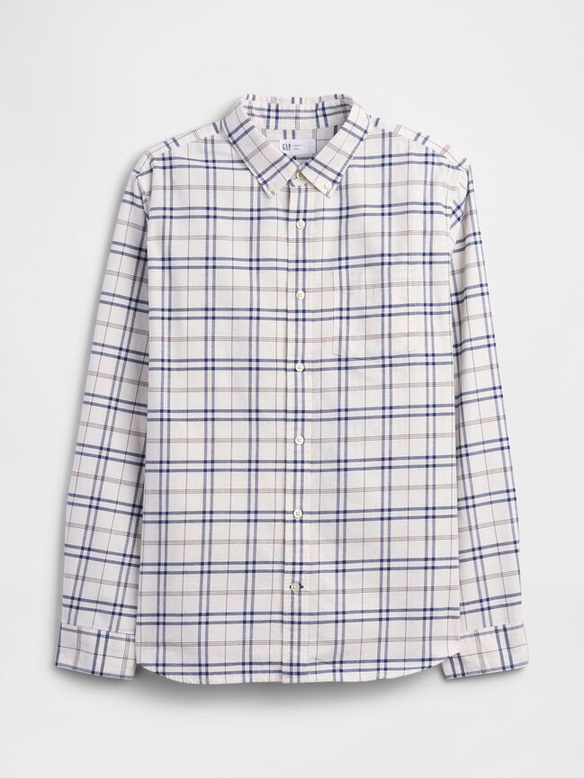 Oxford Shirt in Standard Fit gap oxford shirt in standard fit