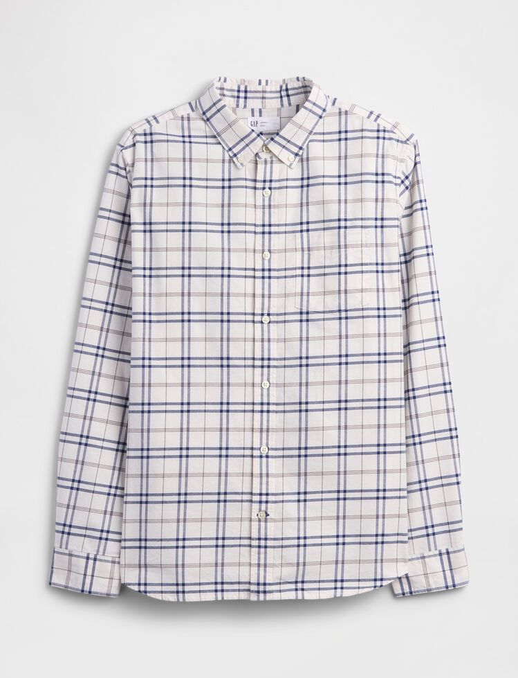 Oxford Shirt in Standard Fit gap oxford shirt in standard fit