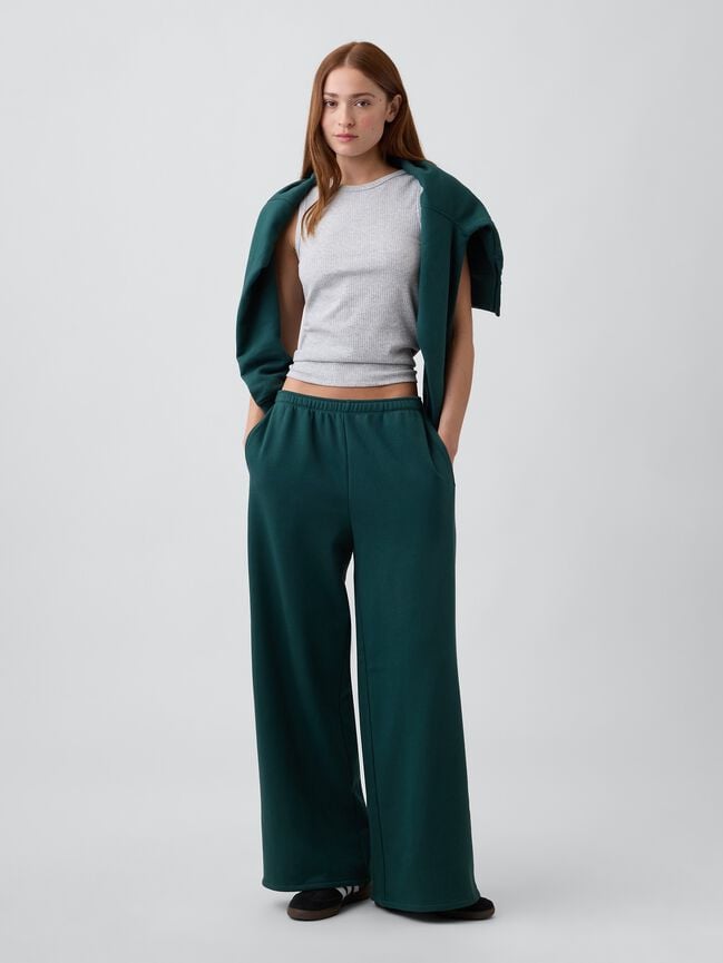 VintageSoft Baggy Wide-Leg Sweatpants gap vintagesoft baggy wide leg sweatpants