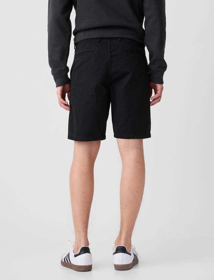 9" Essential Khaki Shorts gap 9 essential khaki shorts