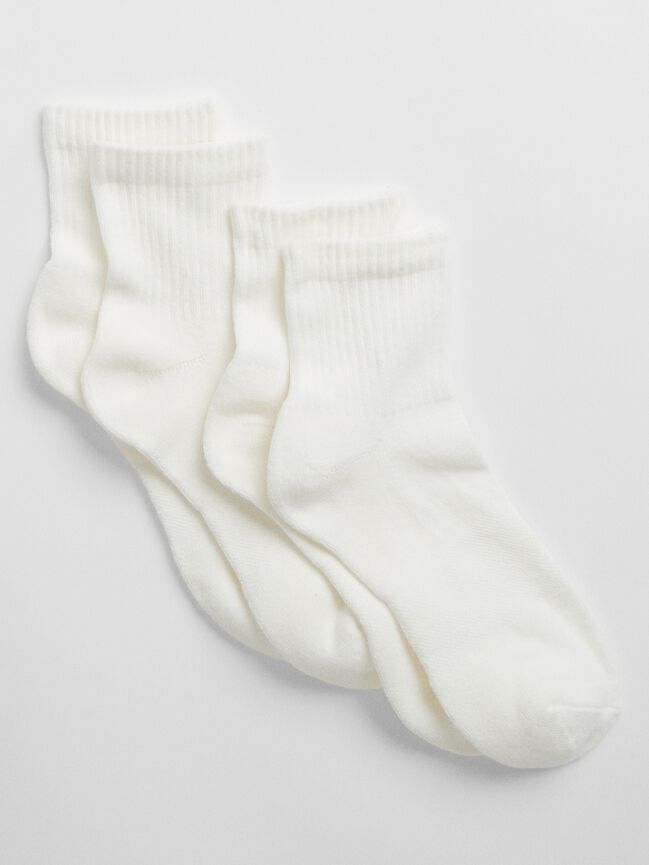 جوارب ستوديو بطول ثلاثة أرباع (عبوة من زوجين) gap جوارب ستوديو بطول ثلاثة أرباع عبوة من زوجين