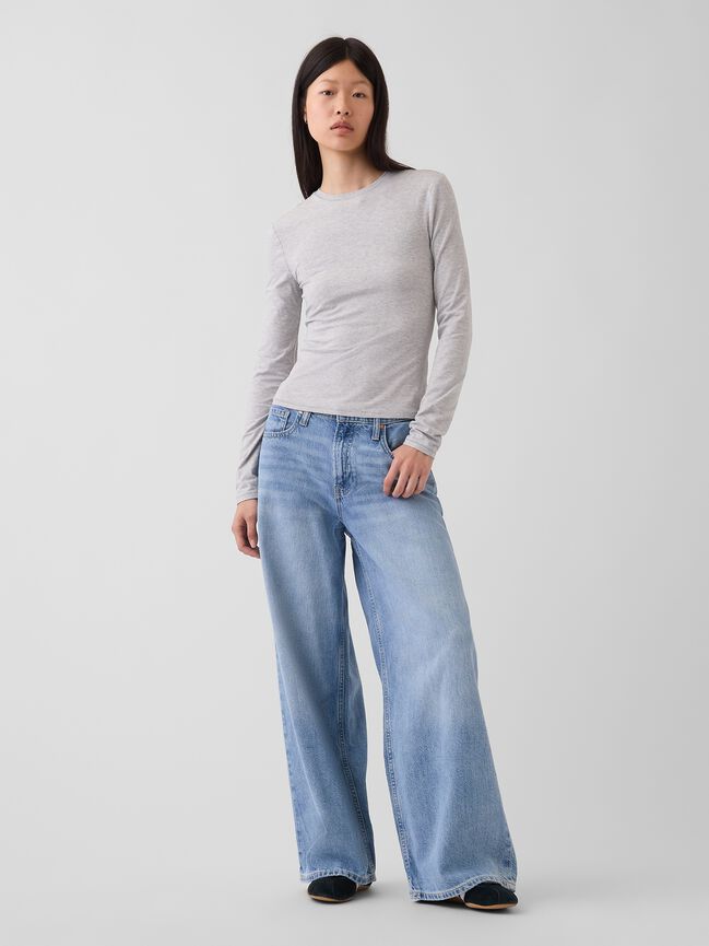 CloseKnit Jersey T-Shirt gap closeknit jersey t shirt