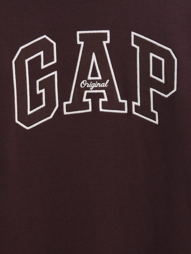 VintageSoft Oversized Mockneck Logo Sweatshirt gap vintagesoft oversized mockneck logo sweatshirt