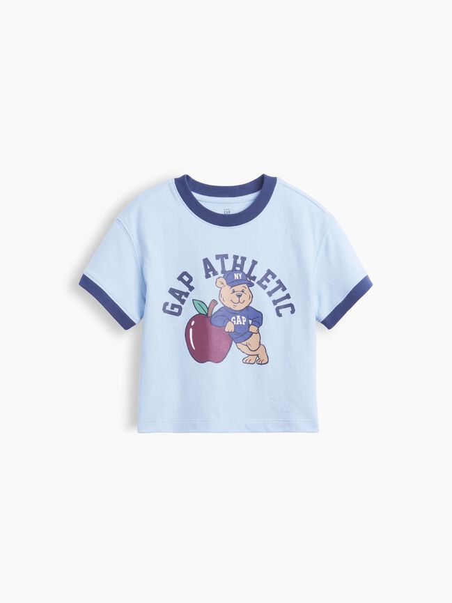 Baby & Toddler Brannan Bear Graphic Logo Ringer T-Shirt gap baby toddler brannan bear graphic logo ringer t shirt