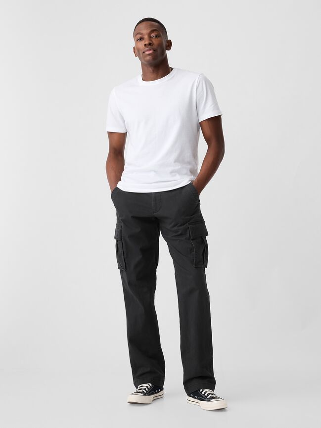 Essential Straight Cargo Pants gap essential straight cargo pants