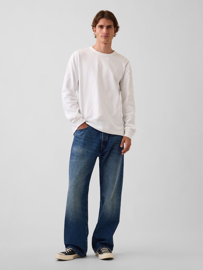 تي شيرت ياقة مدورة gap تي شيرت ياقة مدورة