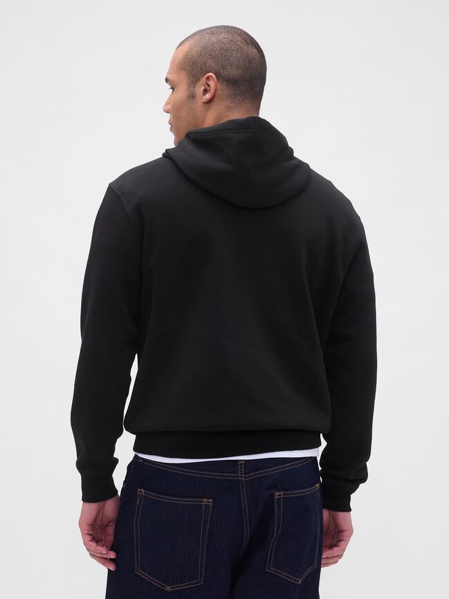 Relaxed Gap Mini-Logo Hoodie relaxed gap mini logo hoodie