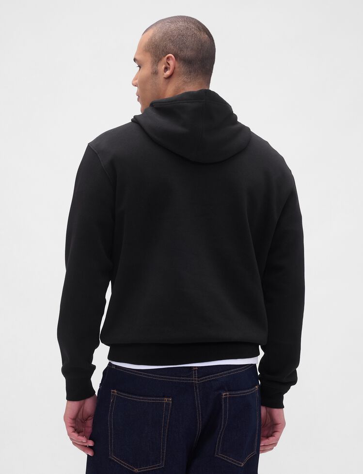 Relaxed Gap Mini-Logo Hoodie relaxed gap mini logo hoodie